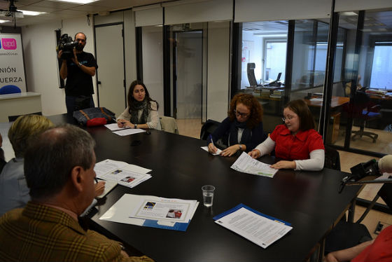 Reunión de UPyD con la Federación de Organizaciones en favor de Personas con Discapacidad Intelectual